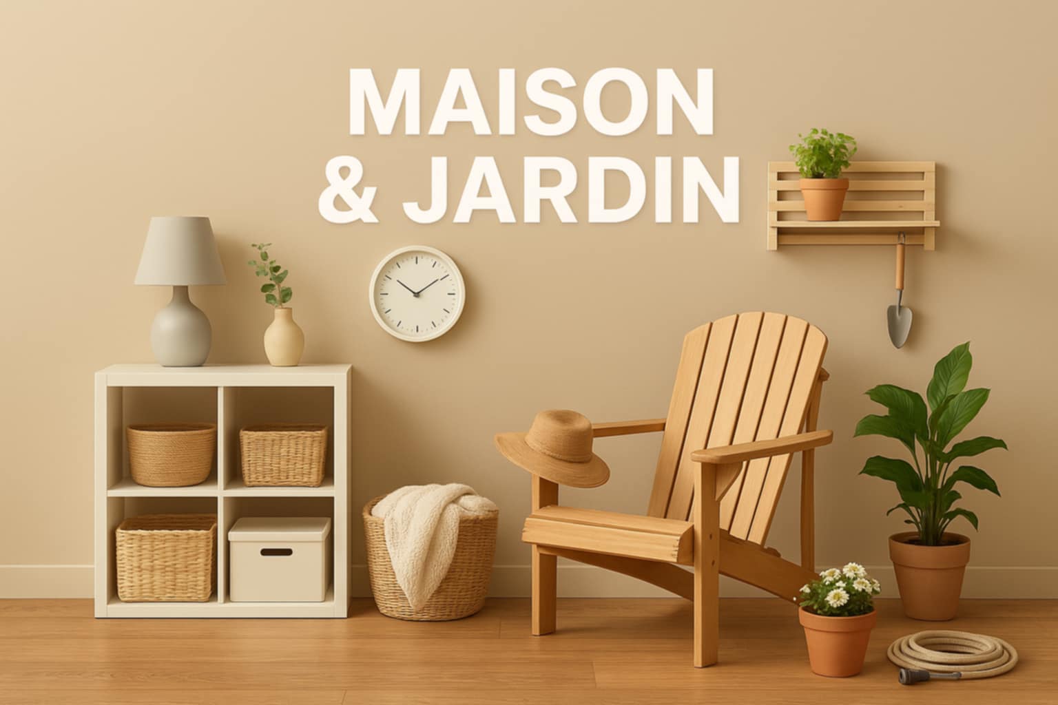 Maison et jardin
